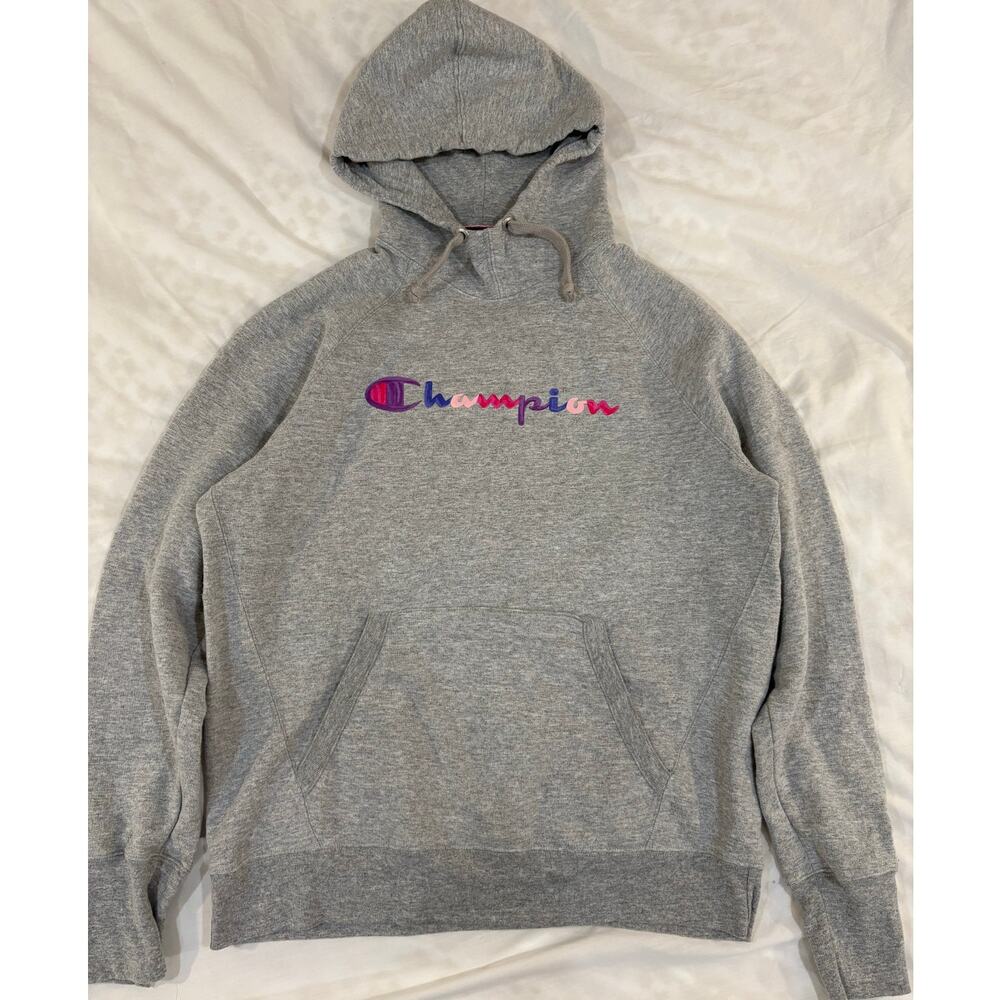 Champion Heather Gray Women’s Hoodie Size Medium